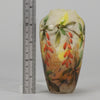 Daum Cotoneaster Vase - Art Nouveau Glass - Hickmet Fine Arts