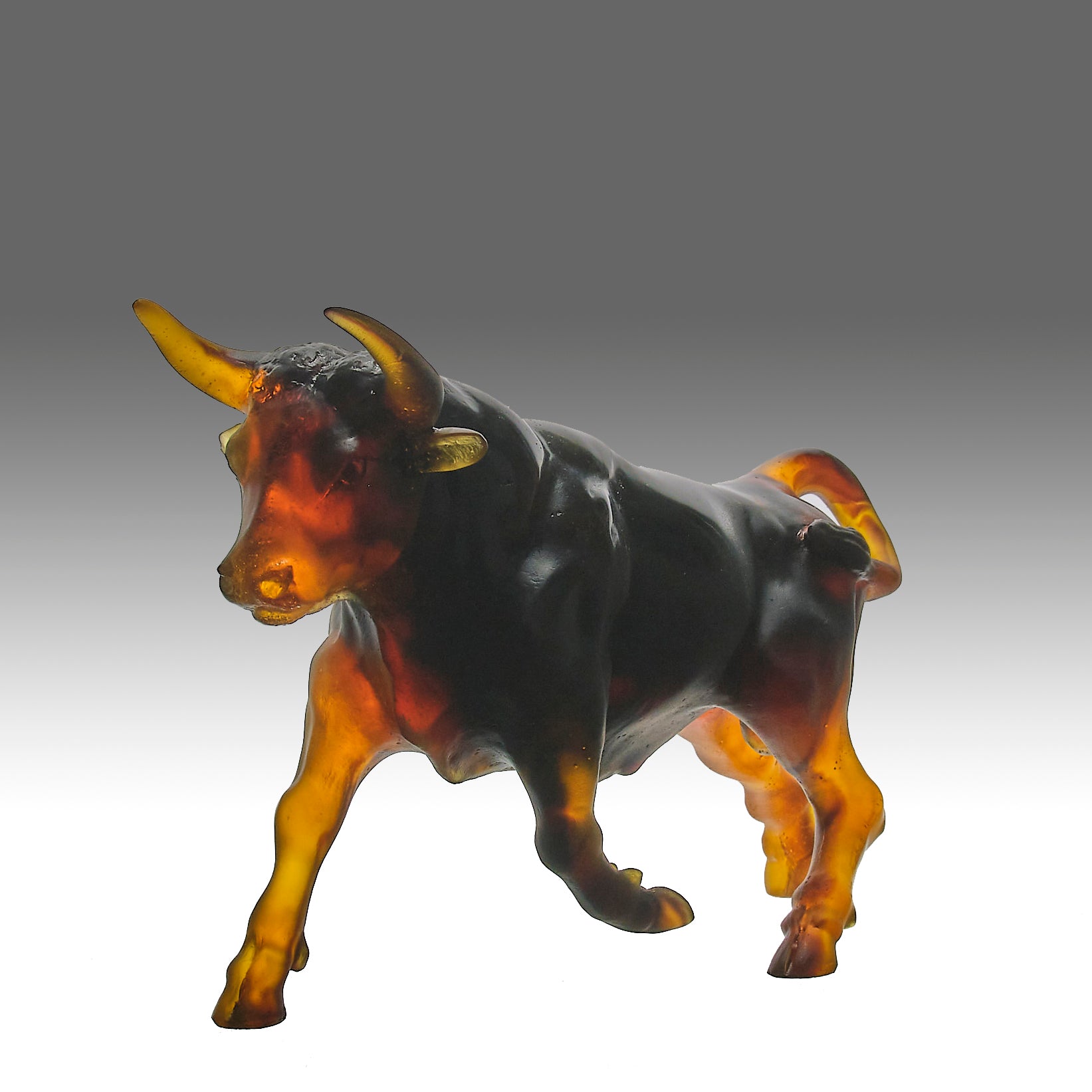 Daum Bull - Daum Pate De Verre Glass - Hickmet Fine Arts