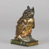 Vienna Bronze - Bergman Wise Owl - Hickmet Fine Arts