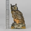 Vienna Bronze - Bergman Wise Owl - Hickmet Fine Arts