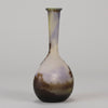 Emile Galle Banjo Vase - Art Nouveau Glass - Hickmet Fine Arts