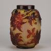 Emile Galle Souffle Vase - Art Nouveau Glass - Hickmet Fine Arts