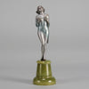 Josef Lorenzl Gertrud - Art Deco Bronze - Hickmet Fine Arts