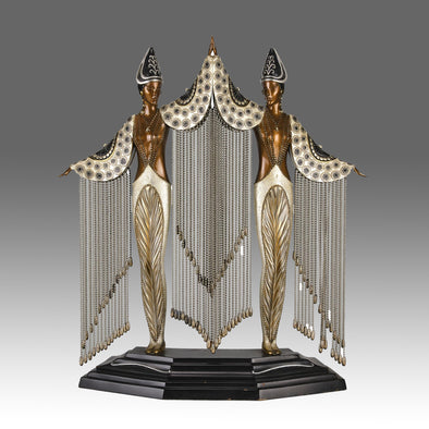 Les Bijoux des Perles - Limited Edition Erte Bronze - Hickmet Fine Arts 