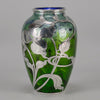 Art Nouveau Silvered Loetz Vase - Art Nouveau Glass - Hickmet Fine Arts 