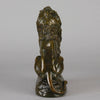 Clovis Masson Lion Assis - Animaliers Bronze - Hickmet Fine Arts