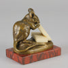 Clovis Masson Bronze - Mouse and Cheese - Animaliers - Hickmet Fine Arts