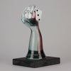 Murano Vetreria Glass Arm with Dice - Hickmet Fine Arts 