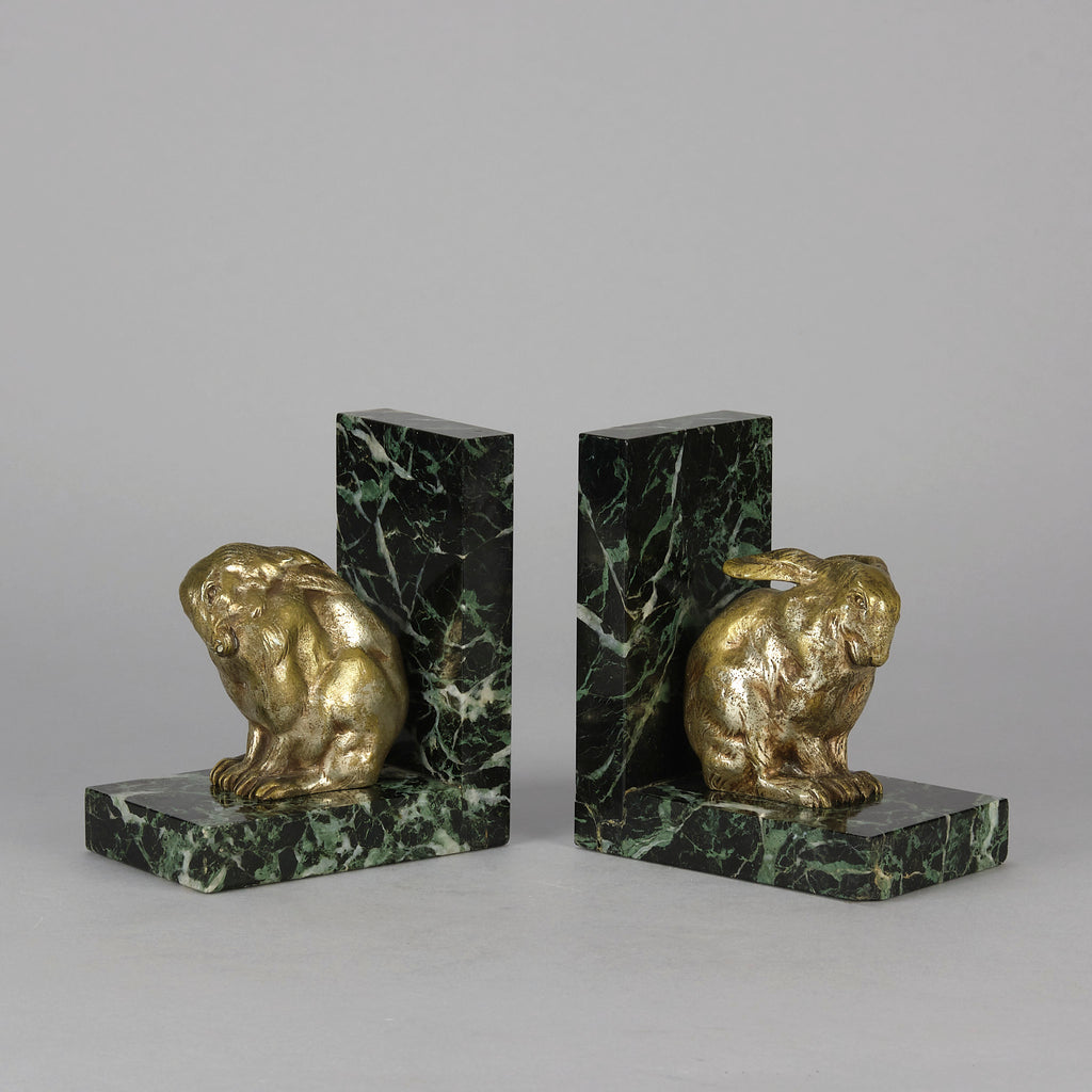 Antique Bronze Bookends Animalier Bronze Hickmet Fine Arts