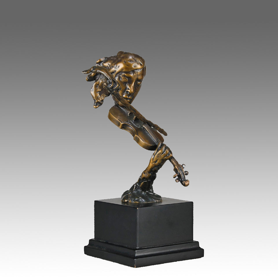 ブロンズ彫刻　バーナードキム　バイオリニスト Bernard Kim Violinist - Bronze Sculpture - Hickmet Fine Arts