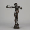 Sling Boy  - William Reid Dick Bronze - Hickmet Fine Arts