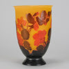 "Nasturtium Vase" by Emile Gallé