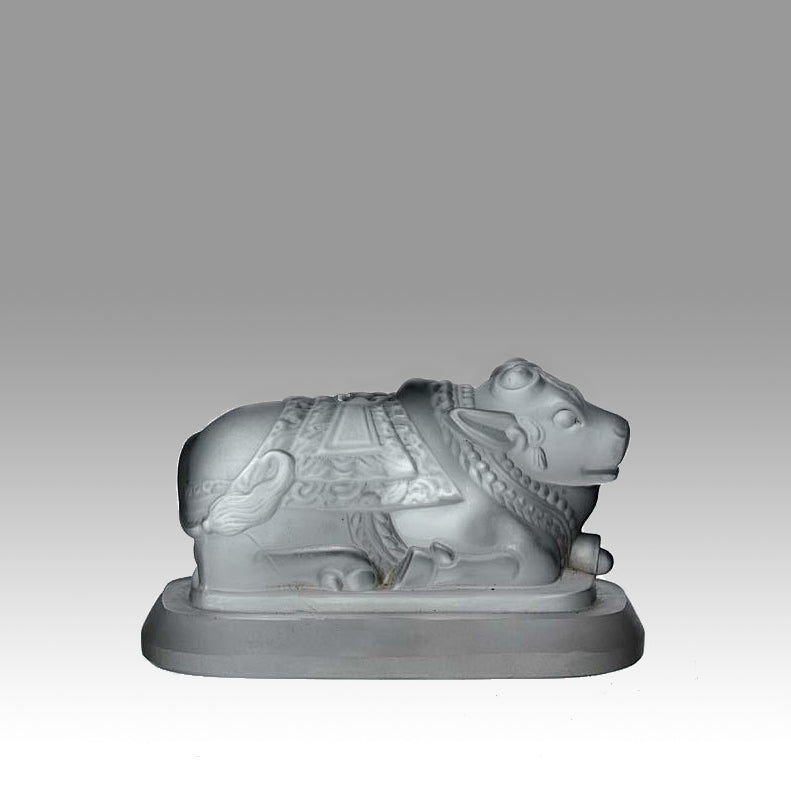 Lalique Paperweight- Taureau Sacré by René Lalique - Hickmet Fine Arts