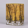 Daum Winter Vase - Art Nouveau Cameo Vase - Daum Frères Glass - Art Nouveau Glass - Hickmet Fine Arts