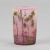 Daum Vase - Silver Birches Cameo Vase - Hickmet Fine Arts