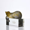 Daum Cat & Fish - Daum Glass - Hickmet Fine Arts 