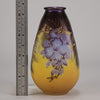 Blue Flower vase by Galle - Emile Galle Vase - Galle Emile - Hickmet Fine Arts