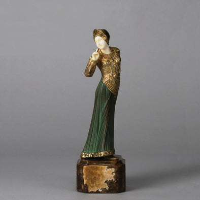 "Art Deco Lady" by Georges Gori