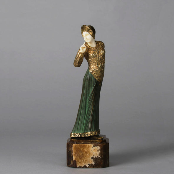 "Art Deco Lady" by Georges Gori