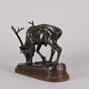 bonheur bronze reindeer - Bonheur bronze - Hickmet Fine Arts