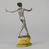 Josef Lorenzl - Veronica - Art deco figurines - Art Deco Sculpture - Art Deco Bronze Figurines - Art Deco Bronze Lady - Hickmet Fine Arts