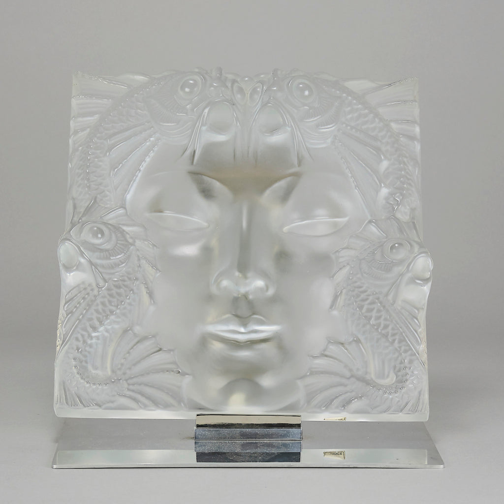 本命ギフト ラリック Lalique クリスタル限定マスクMasque de Femme ...
