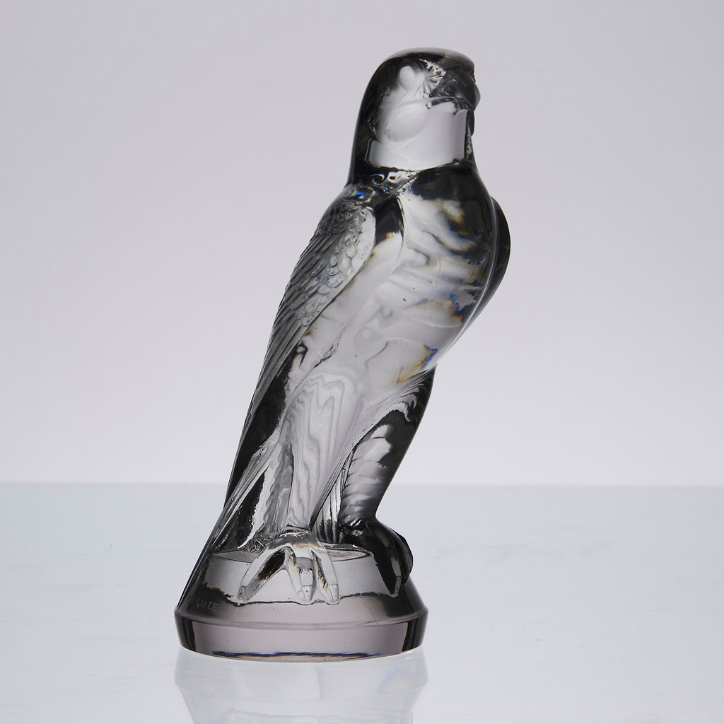 Lalique Car Mascot - Faucon - Art Deco Glass - Hickmet Fine Arts