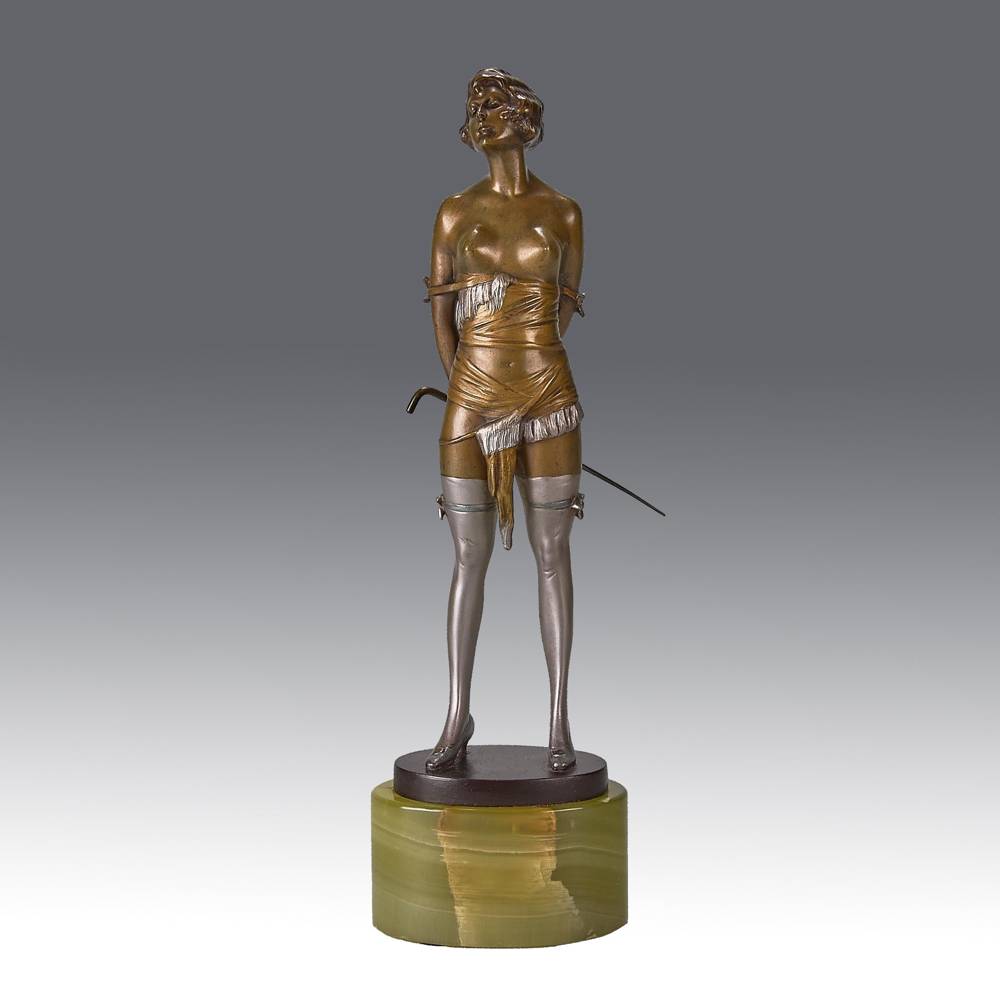Bruno Zach Riding Crop - Art Deco Sculptures for Sale - Deco