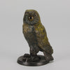 Antique Bronze Owl - Vienna Bronze - Hickmet Fine Arts 