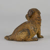 Vienna bronze seated puppy