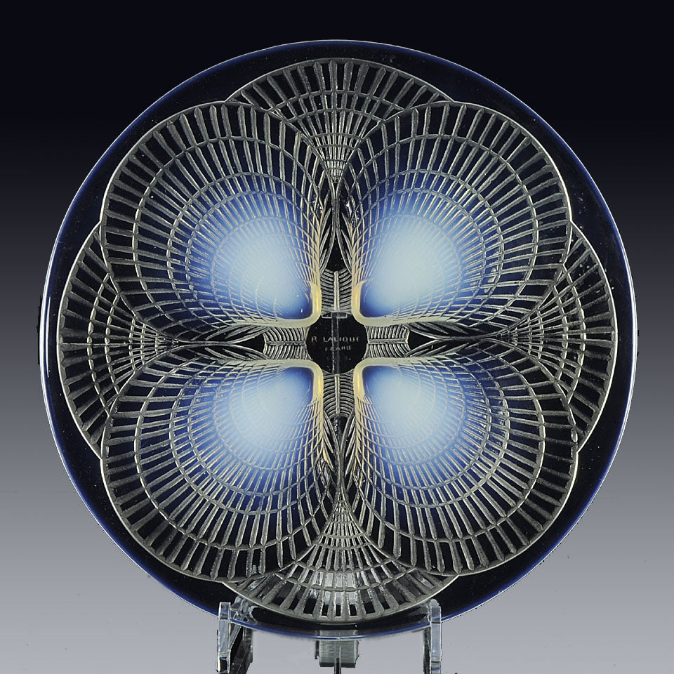 Lalique Glass Plate - Coquilles Nº 1 - Art Deco Glass - Hickmet