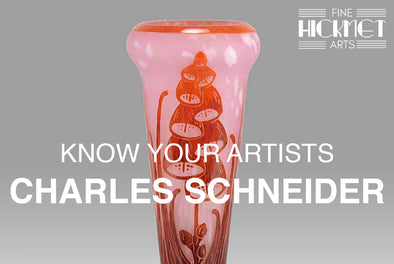 KNOW YOUR ARTISTS: CHARLES SCHNEIDER