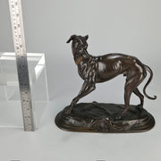 Barye Greyhound and Fly - Antoine Barye Bronze - Hickmet Fine Arts