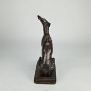 Seated Greyhound by Alfred Dubucand - Hickmet Fine Arts