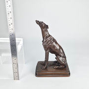 Seated Greyhound by Alfred Dubucand - Hickmet Fine Arts