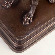 Seated Greyhound by Alfred Dubucand - Hickmet Fine Arts