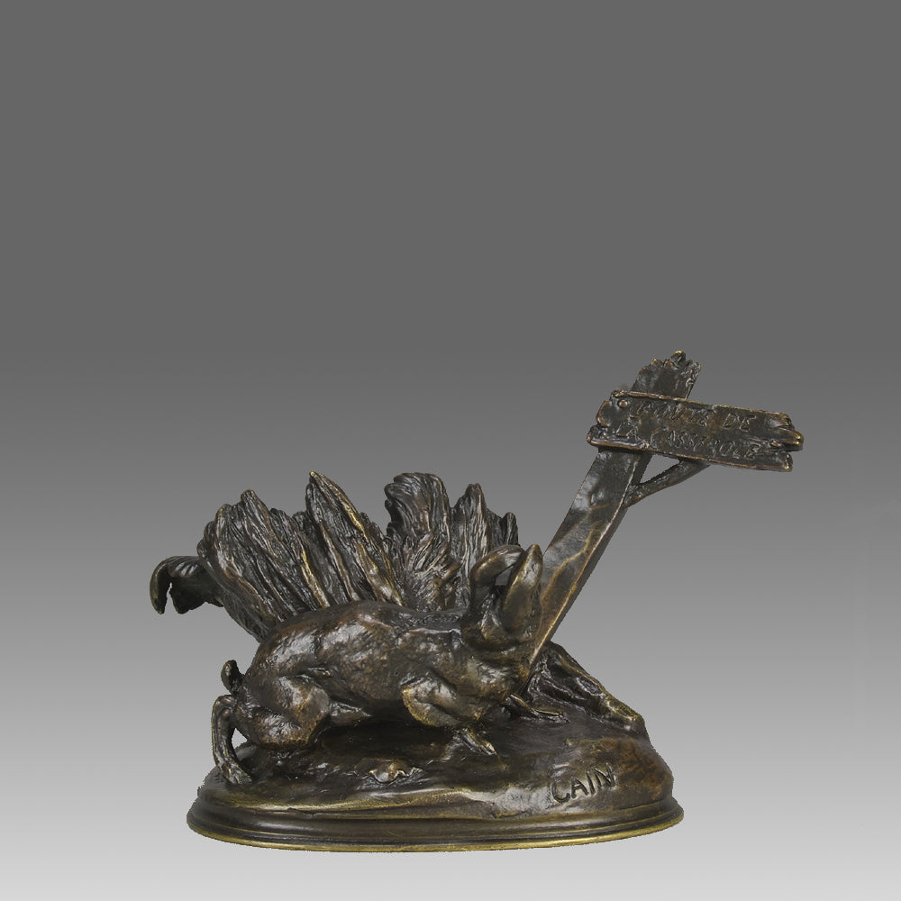 Route du Casserole - Auguste Cain Bronze - Hickmet Fine Arts