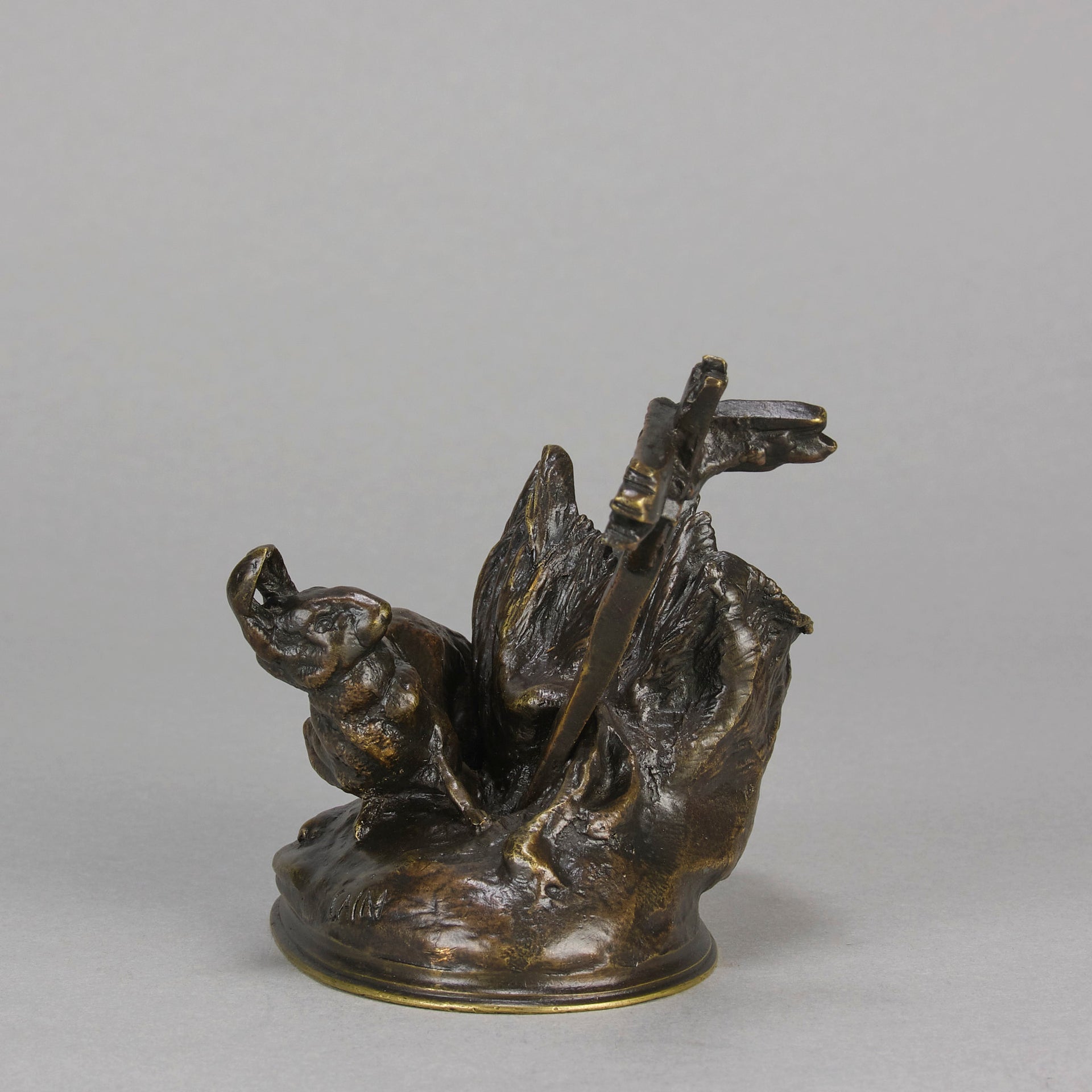 Route du Casserole - Auguste Cain Bronze - Hickmet Fine Arts