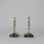 Alexandre Kelety Bronze - Gazzelle Bookends - Hickmet Fine Arts 