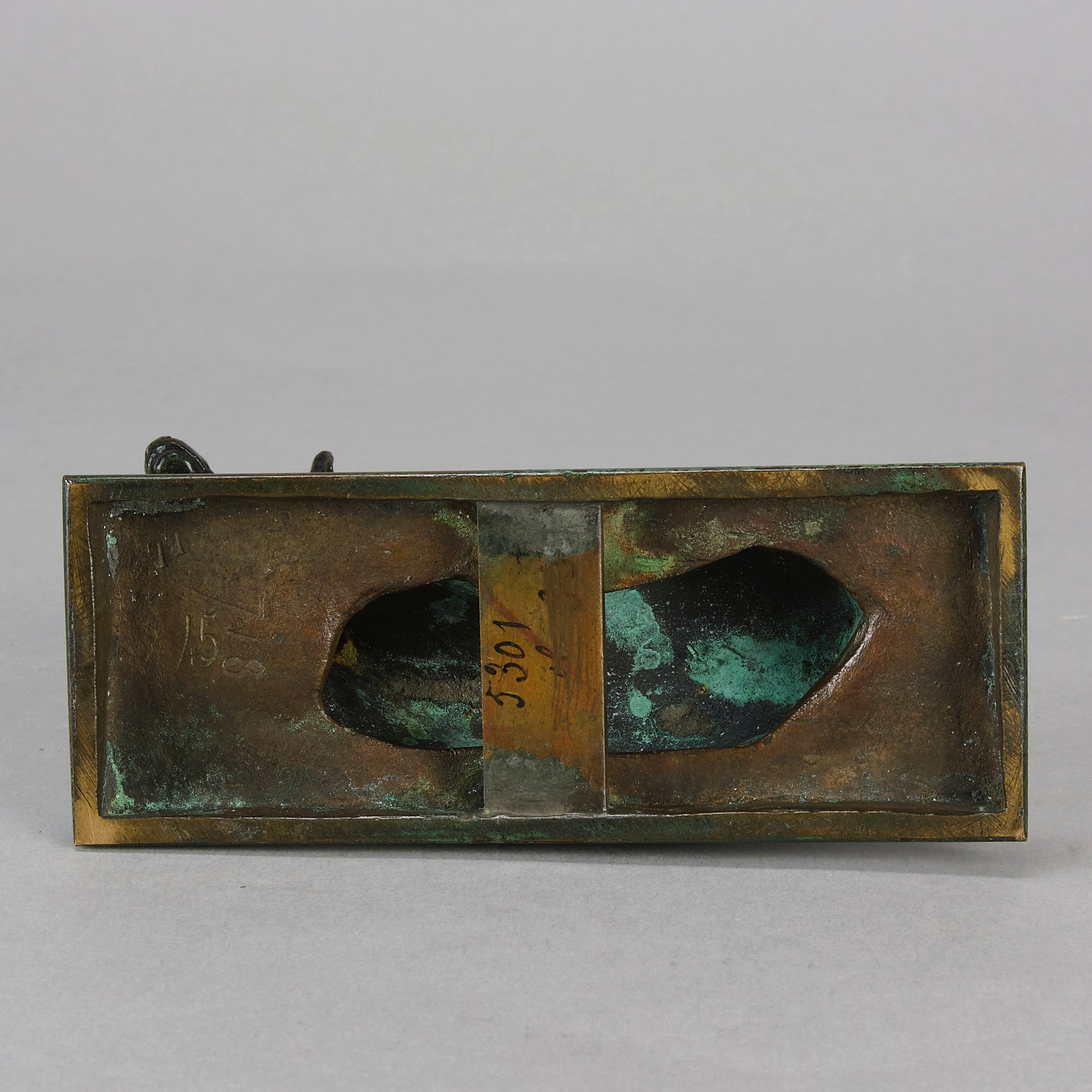 Barye Doe - Antoine L Bayre 'Biche Couchée' - Hickmet Fine Arts