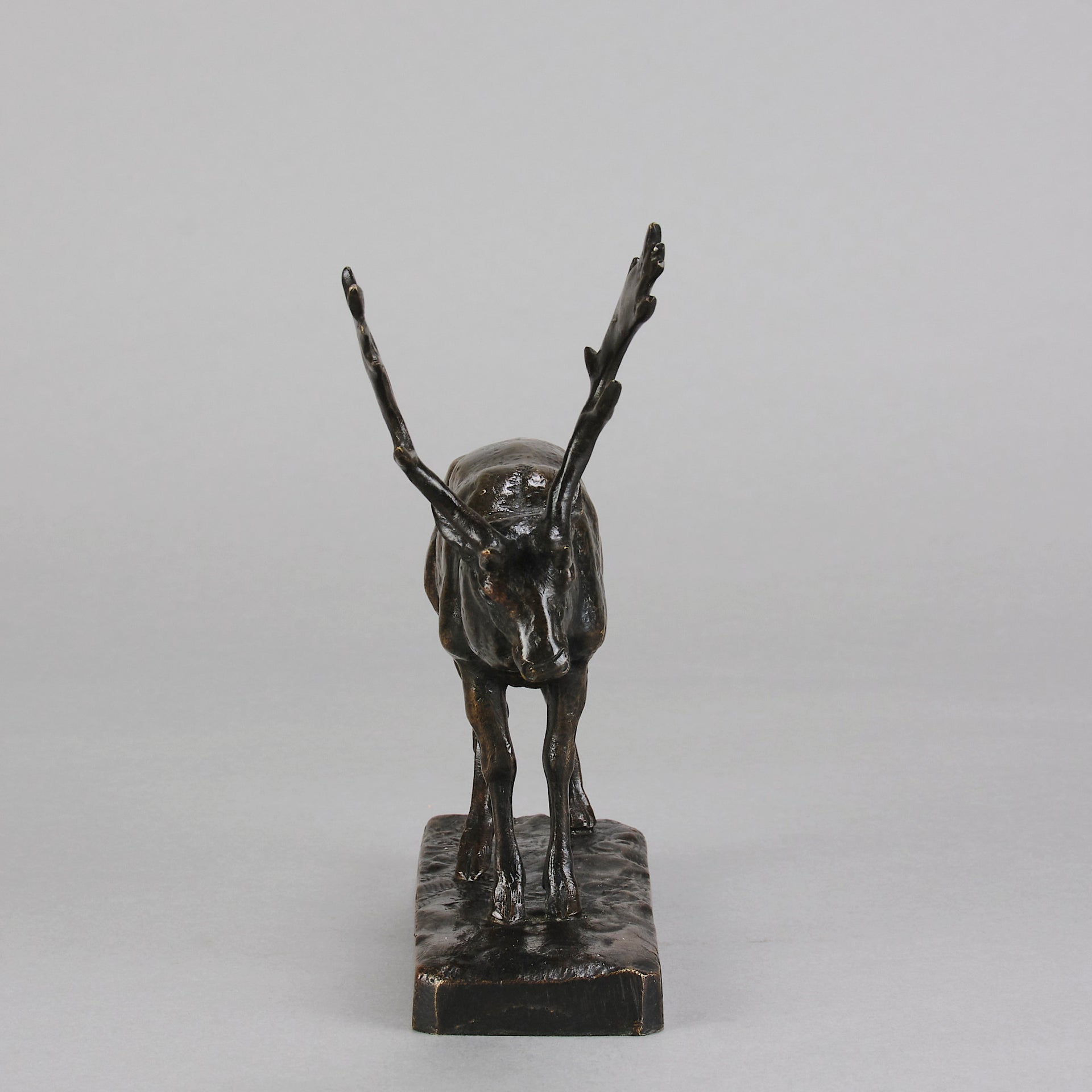 Barye Stag - Antoine Barye Bronze - Hickmet Fine Arts