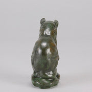 Barye Chat Assis - Antoine Barye Cat Bronze - Hickmet Fine Arts