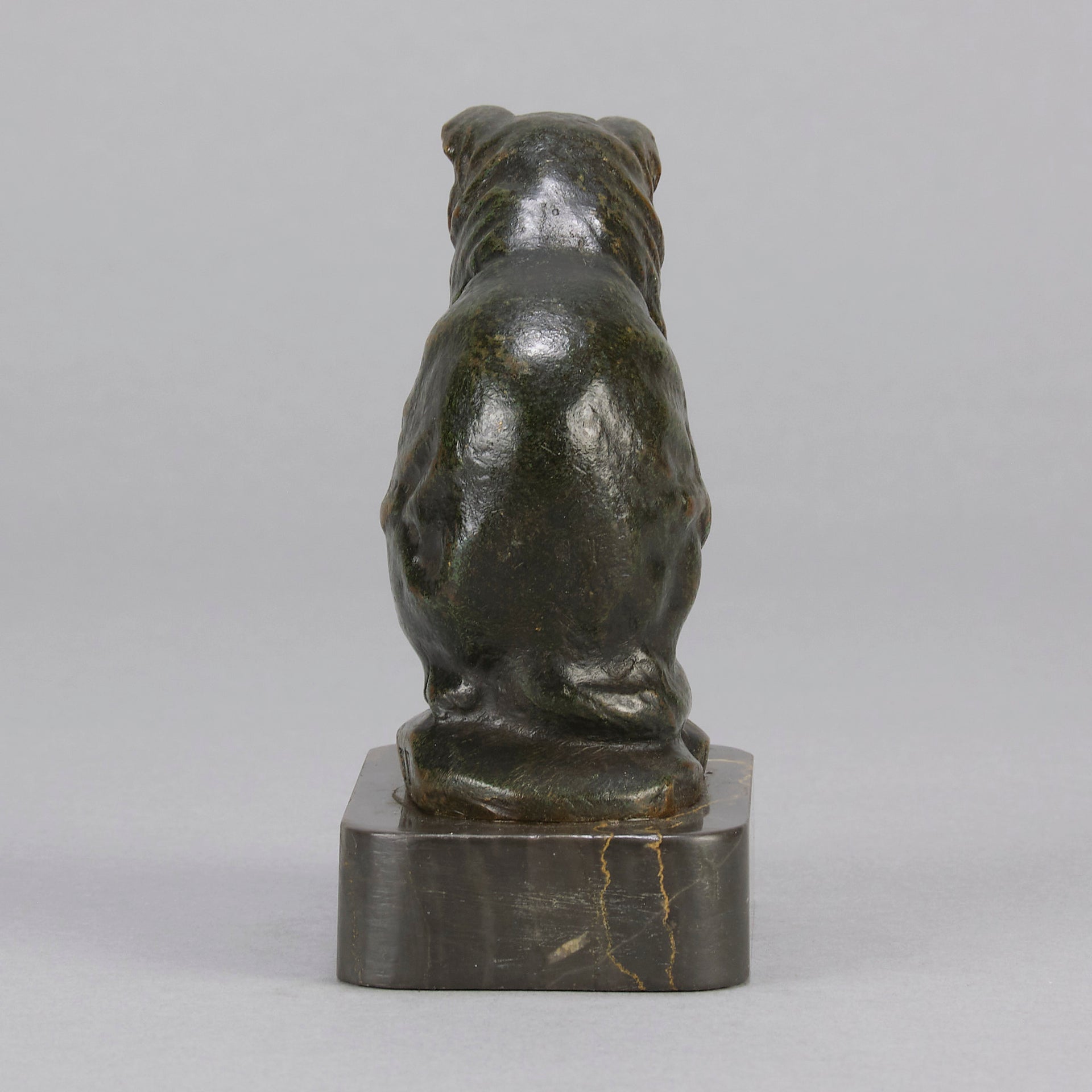 "Chat Assis" A L Barye- Antoine Barye Bronze - Hickmet Fine Arts