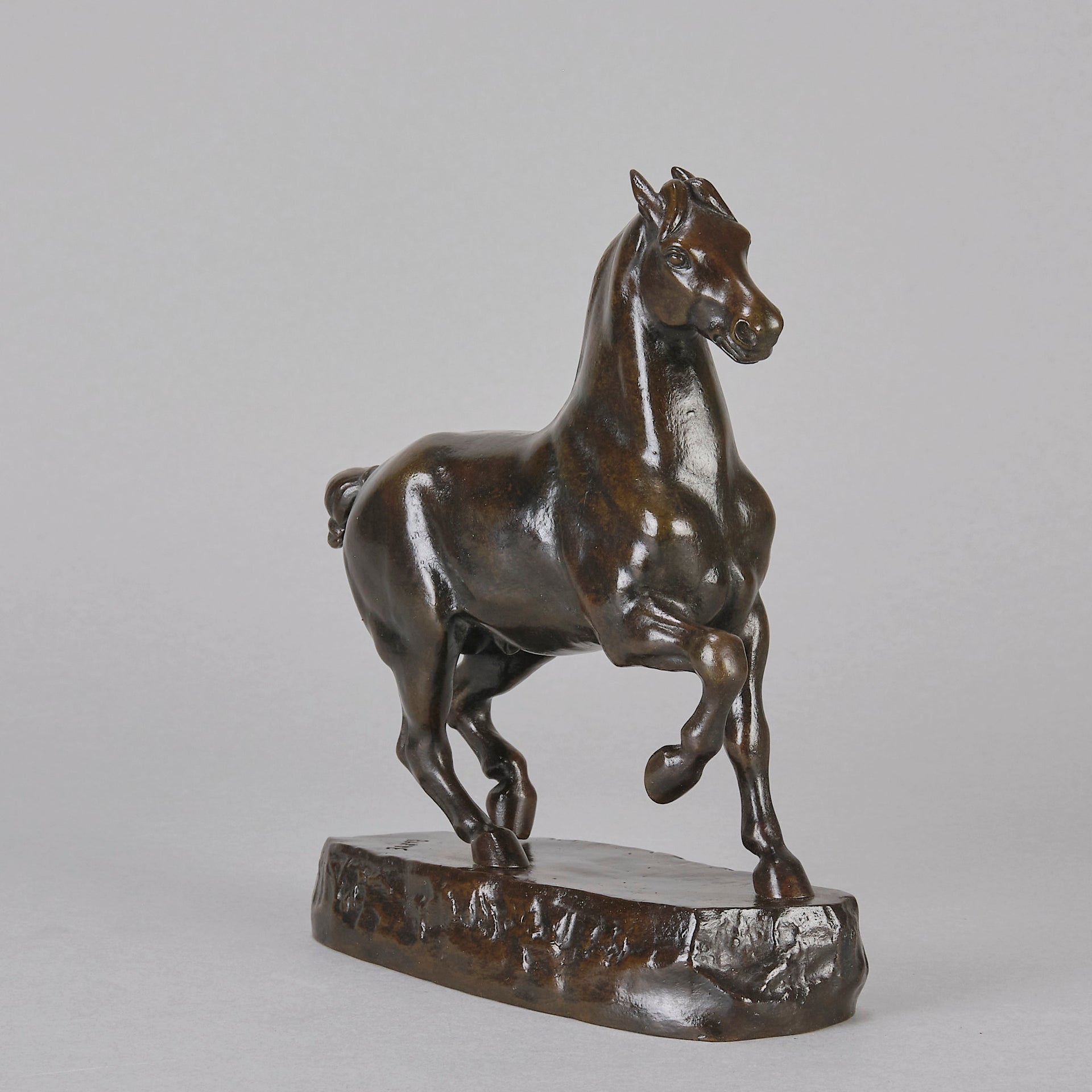 Barye Percheron - Antoine Barye Bronze - Hickmet Fine Arts