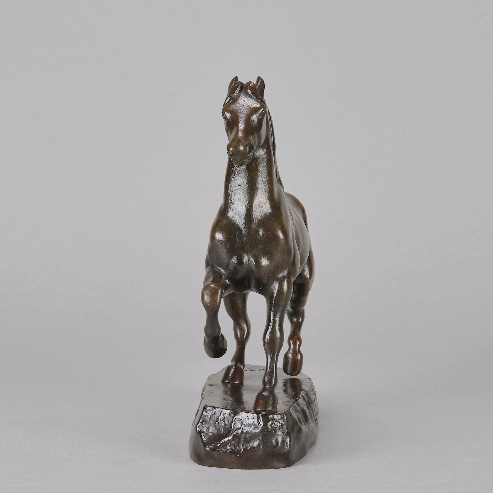 Barye Percheron - Antoine Barye Bronze - Hickmet Fine Arts