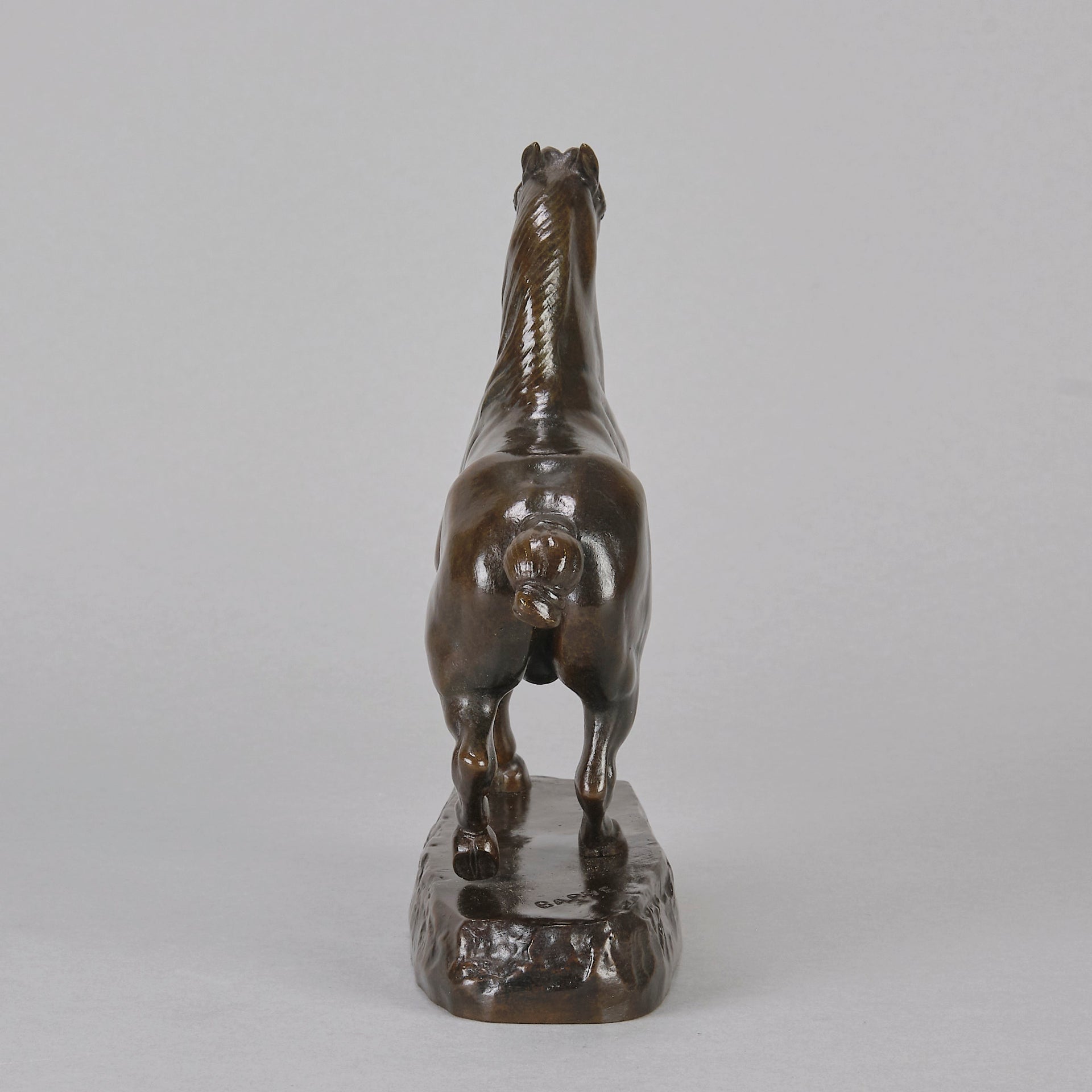 Barye Percheron - Antoine Barye Bronze - Hickmet Fine Arts