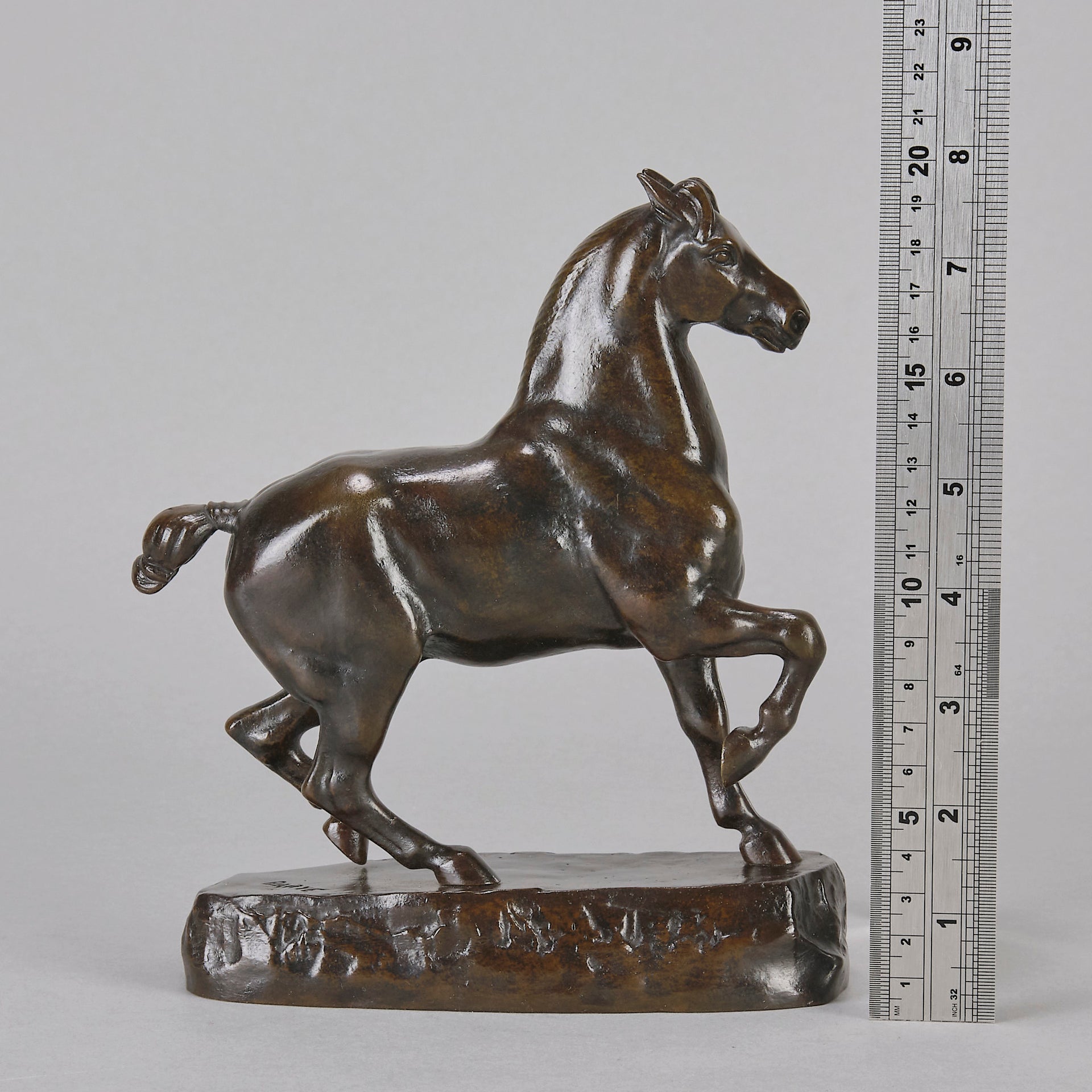 Barye Percheron - Antoine Barye Bronze - Hickmet Fine Arts