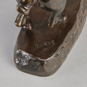 Barye Percheron - Antoine Barye Bronze - Hickmet Fine Arts