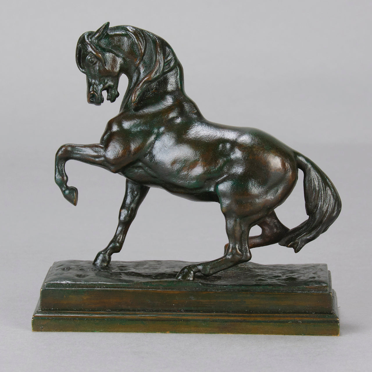 A L Barye "Cheval Turc"