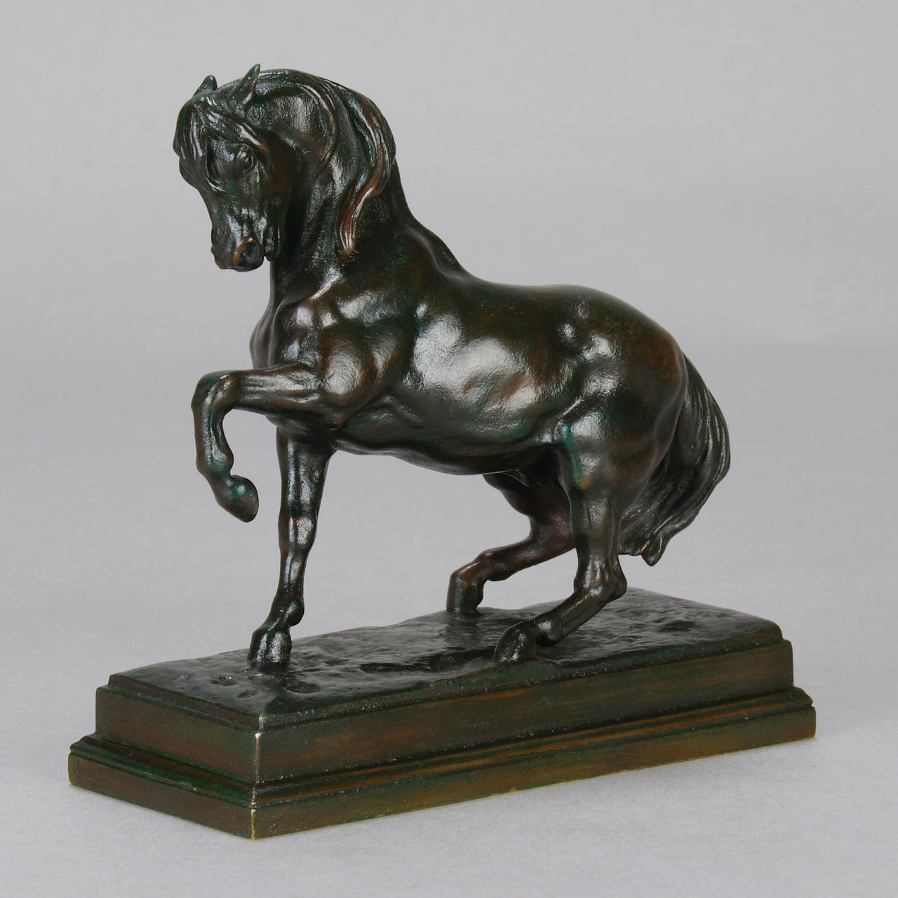 A L Barye "Cheval Turc"